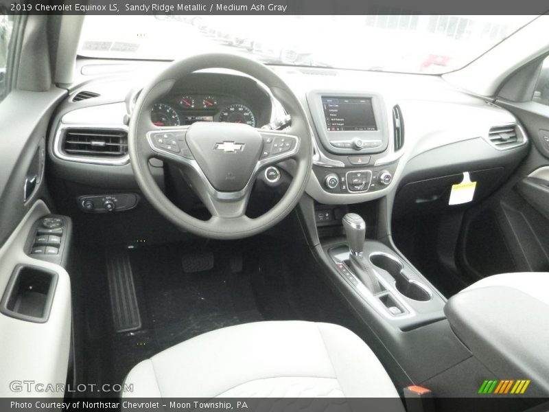 Sandy Ridge Metallic / Medium Ash Gray 2019 Chevrolet Equinox LS