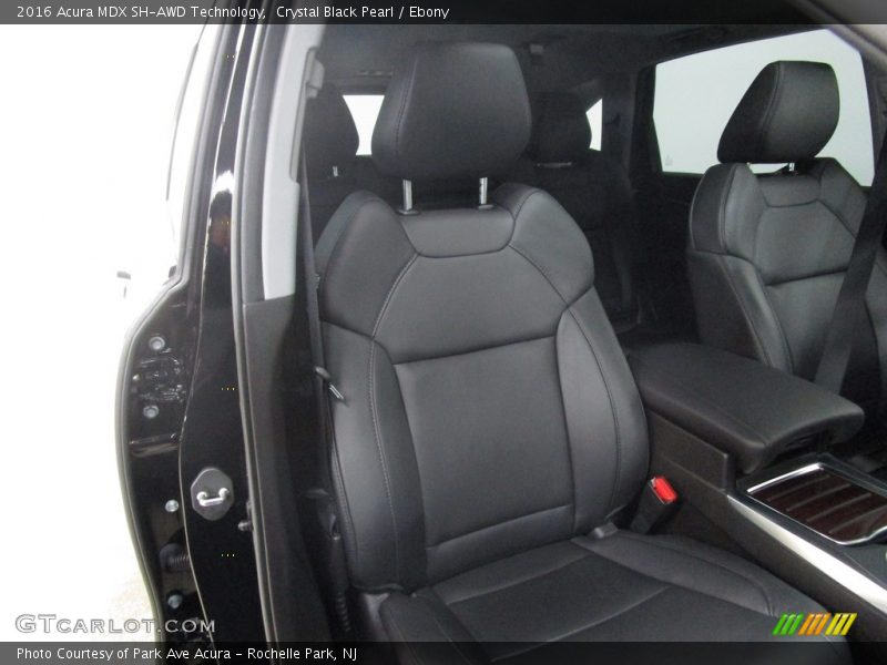 Crystal Black Pearl / Ebony 2016 Acura MDX SH-AWD Technology