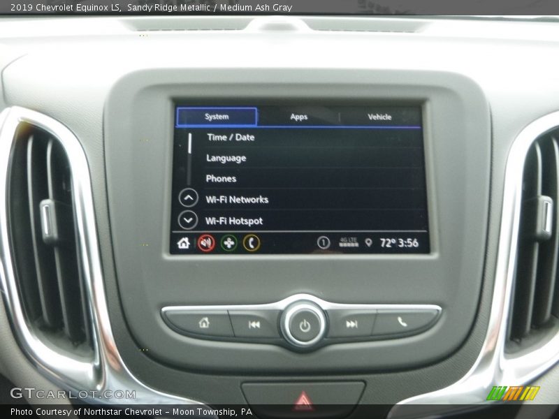 Sandy Ridge Metallic / Medium Ash Gray 2019 Chevrolet Equinox LS