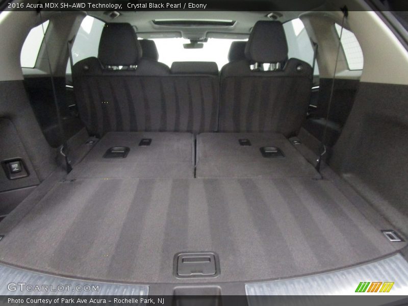 Crystal Black Pearl / Ebony 2016 Acura MDX SH-AWD Technology