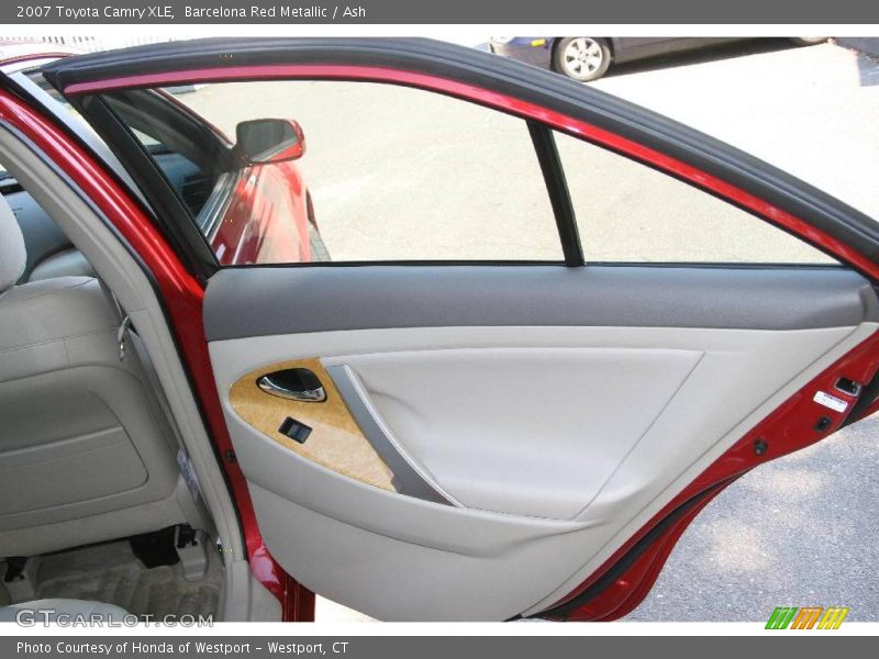 Barcelona Red Metallic / Ash 2007 Toyota Camry XLE