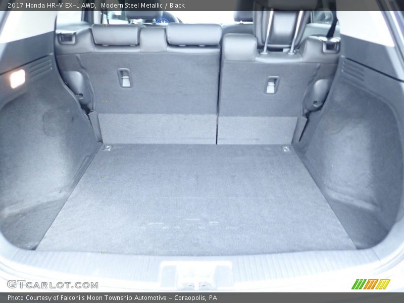 Modern Steel Metallic / Black 2017 Honda HR-V EX-L AWD