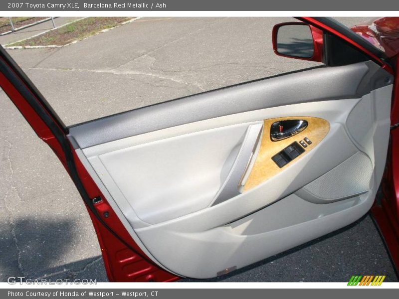 Barcelona Red Metallic / Ash 2007 Toyota Camry XLE