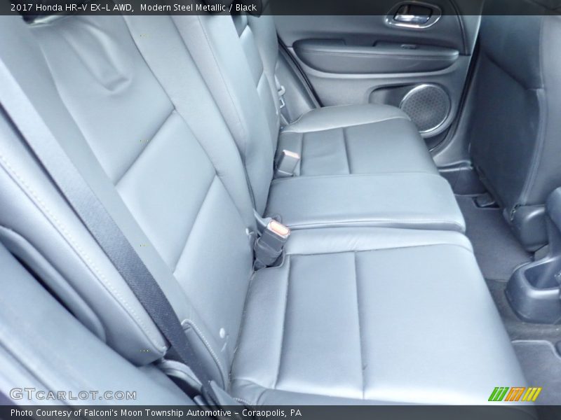 Modern Steel Metallic / Black 2017 Honda HR-V EX-L AWD