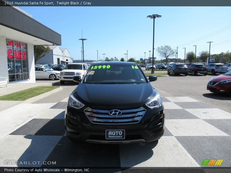 Twilight Black / Gray 2016 Hyundai Santa Fe Sport