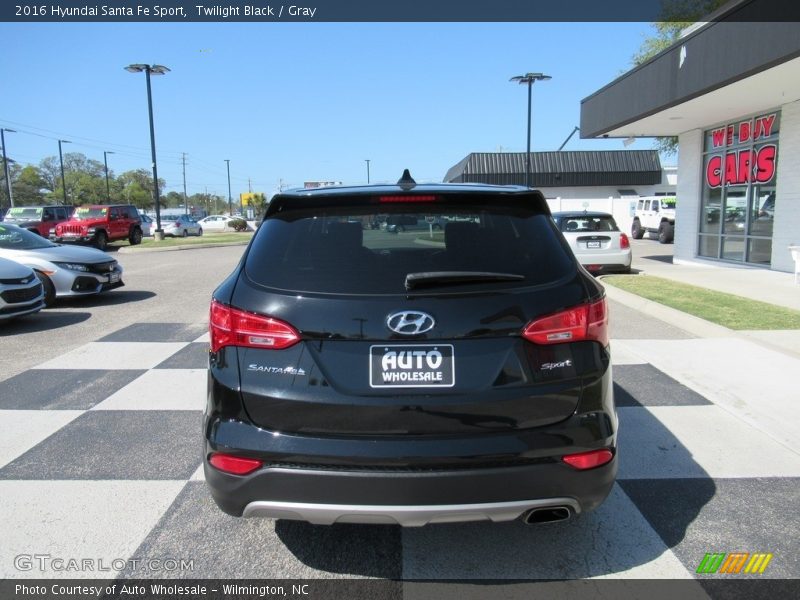 Twilight Black / Gray 2016 Hyundai Santa Fe Sport