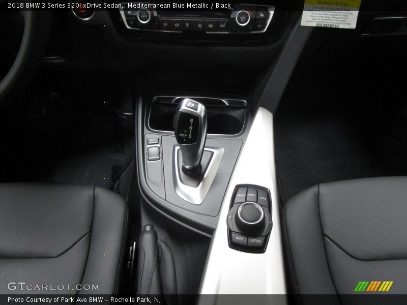 Mediterranean Blue Metallic / Black 2018 BMW 3 Series 320i xDrive Sedan