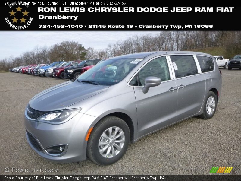 Billet Silver Metallic / Black/Alloy 2019 Chrysler Pacifica Touring Plus