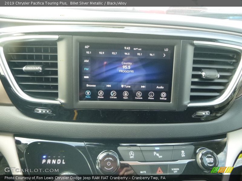 Billet Silver Metallic / Black/Alloy 2019 Chrysler Pacifica Touring Plus