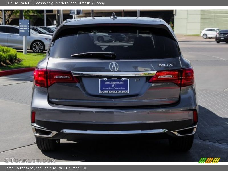 Modern Steel Metallic / Ebony 2019 Acura MDX Technology