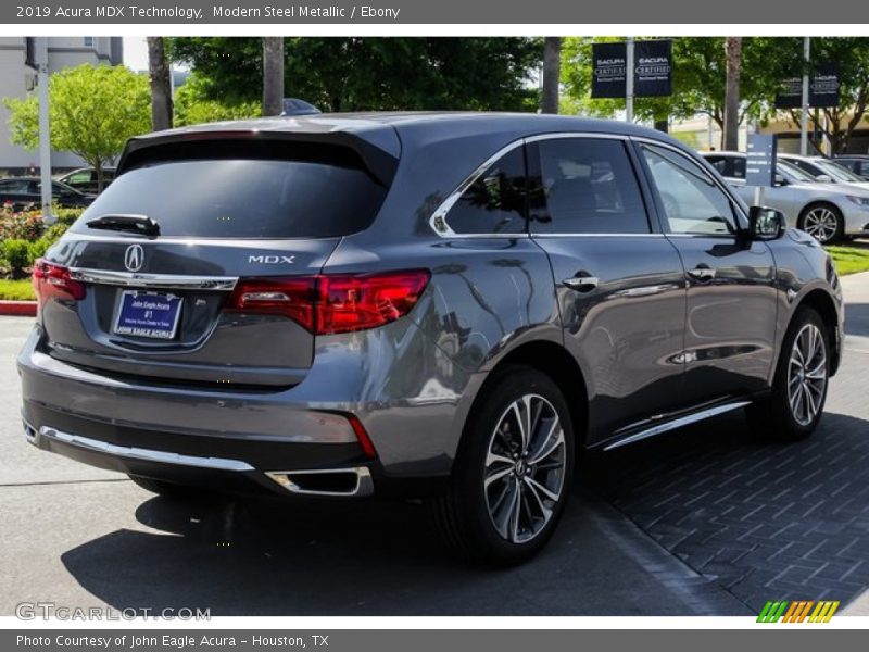 Modern Steel Metallic / Ebony 2019 Acura MDX Technology