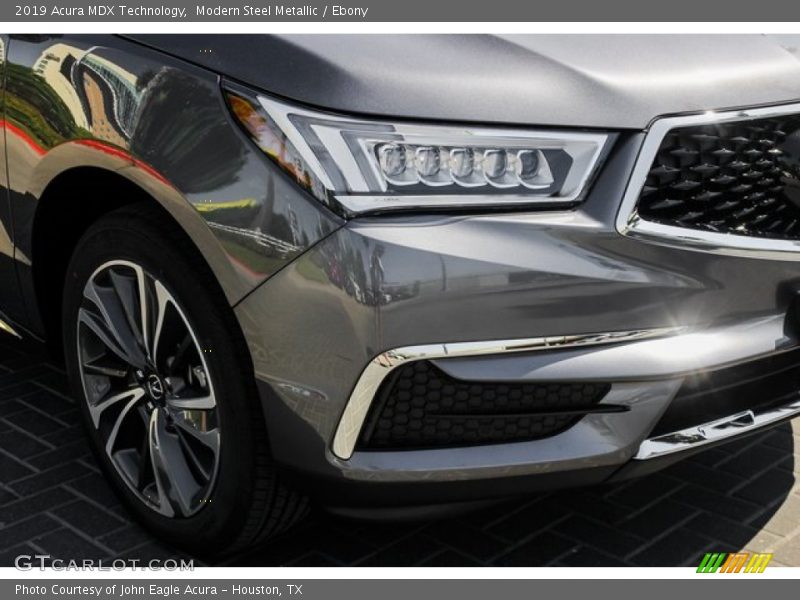 Modern Steel Metallic / Ebony 2019 Acura MDX Technology