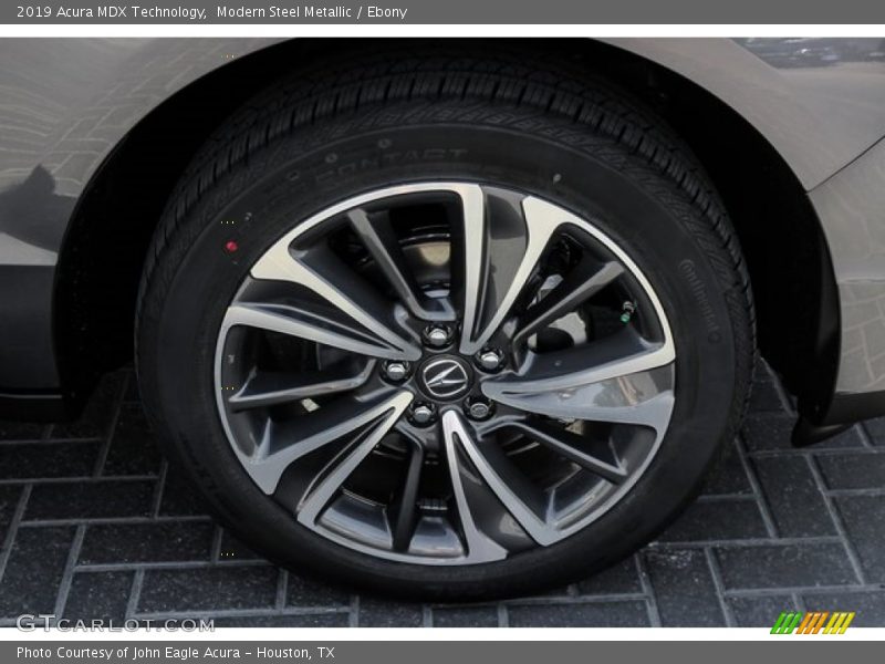 Modern Steel Metallic / Ebony 2019 Acura MDX Technology