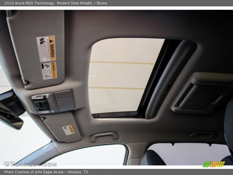 Modern Steel Metallic / Ebony 2019 Acura MDX Technology