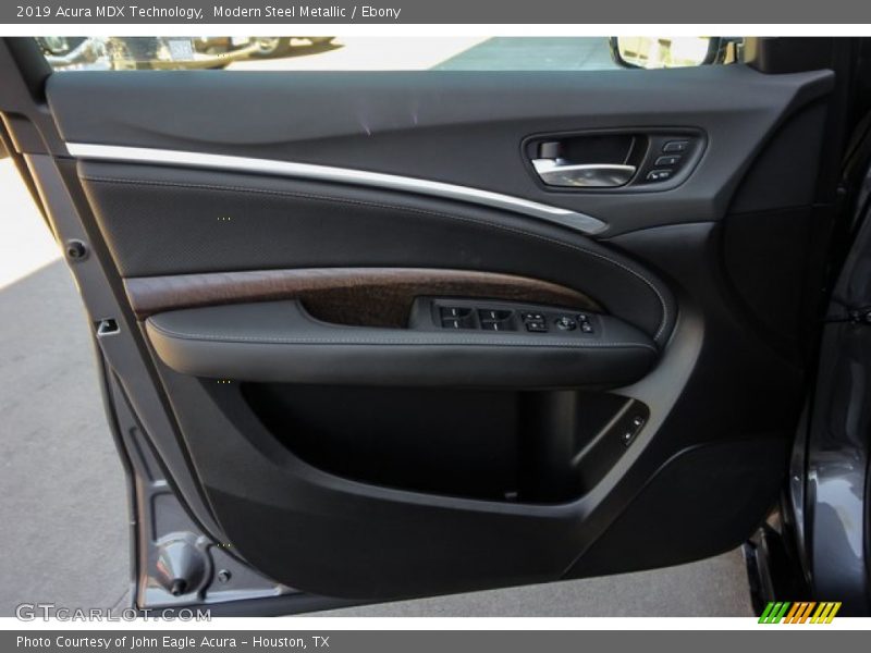 Modern Steel Metallic / Ebony 2019 Acura MDX Technology