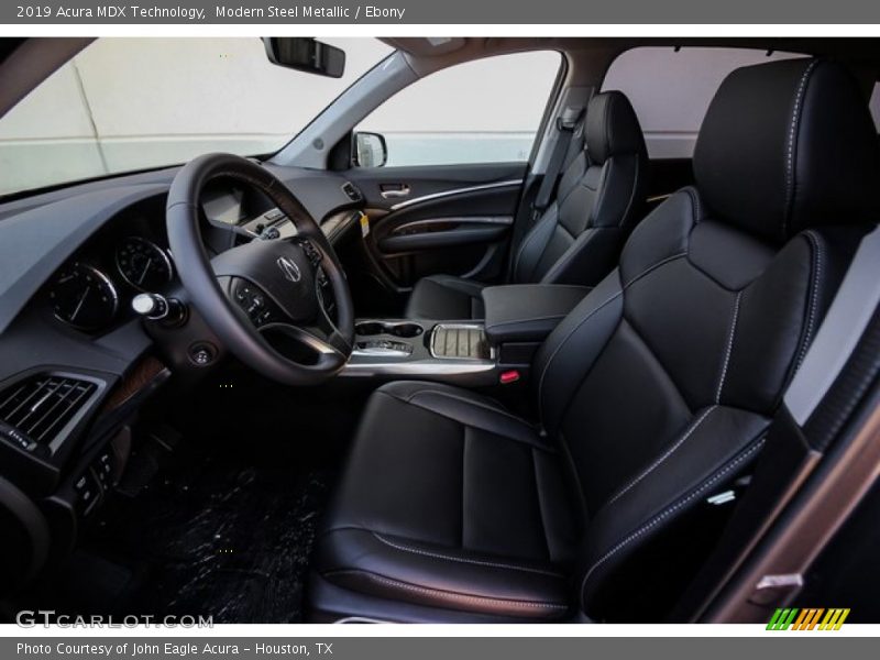 Modern Steel Metallic / Ebony 2019 Acura MDX Technology