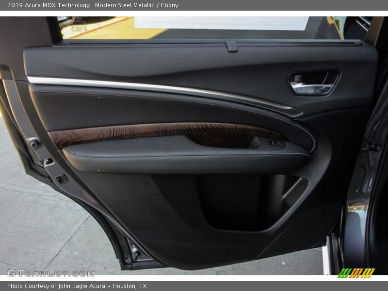 Modern Steel Metallic / Ebony 2019 Acura MDX Technology