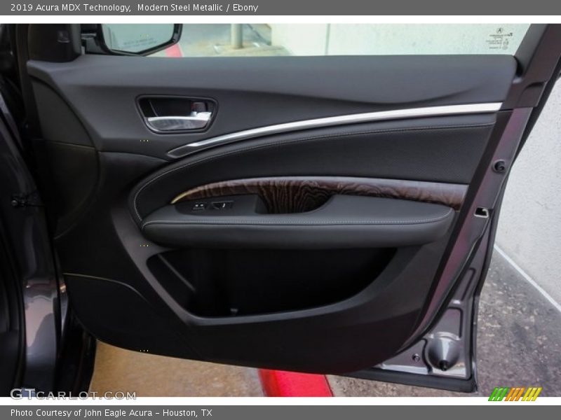 Modern Steel Metallic / Ebony 2019 Acura MDX Technology