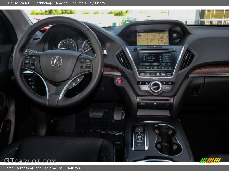 Modern Steel Metallic / Ebony 2019 Acura MDX Technology