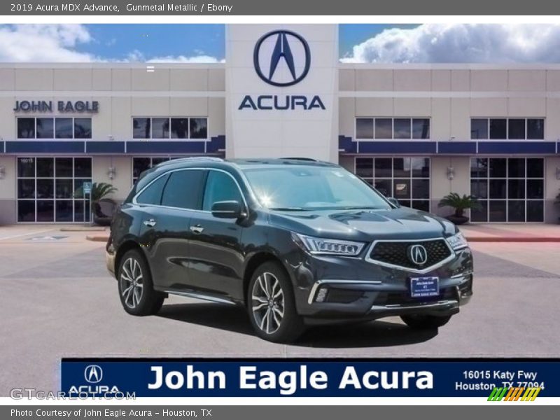 Gunmetal Metallic / Ebony 2019 Acura MDX Advance