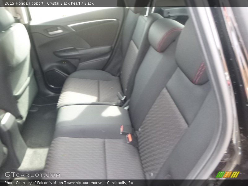 Crystal Black Pearl / Black 2019 Honda Fit Sport