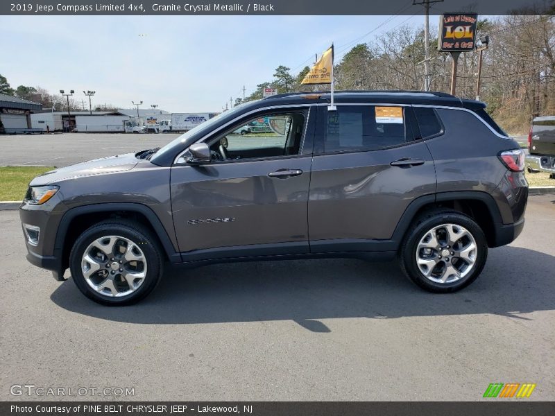Granite Crystal Metallic / Black 2019 Jeep Compass Limited 4x4