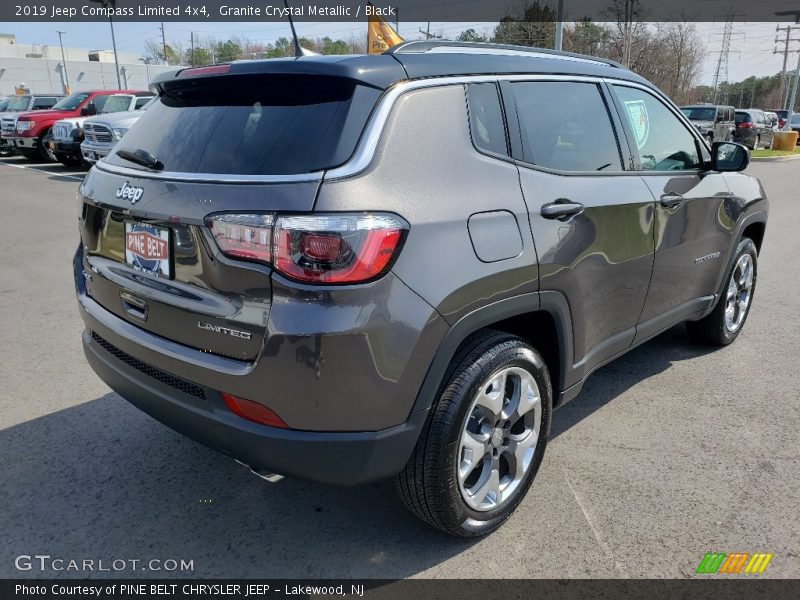 Granite Crystal Metallic / Black 2019 Jeep Compass Limited 4x4
