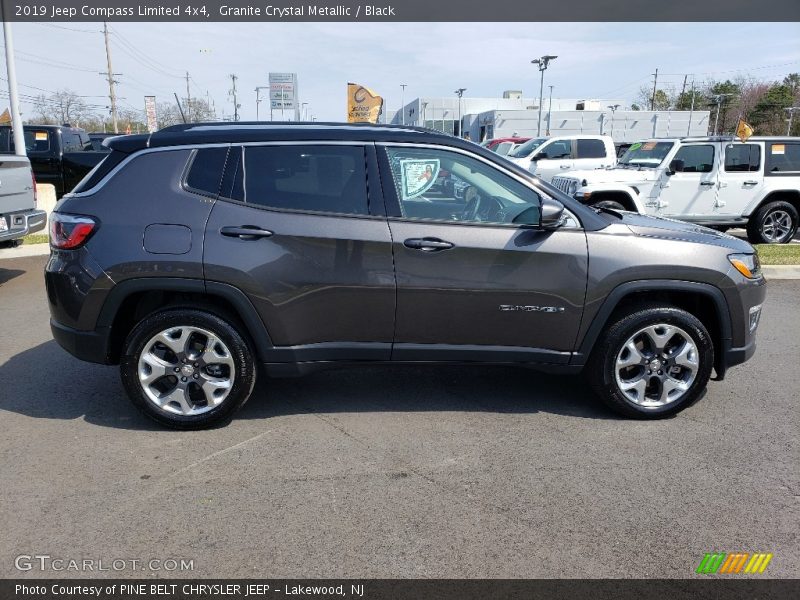 Granite Crystal Metallic / Black 2019 Jeep Compass Limited 4x4