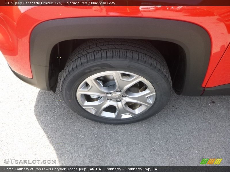 Colorado Red / Black/Ski Grey 2019 Jeep Renegade Limited 4x4