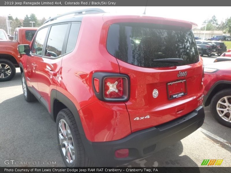 Colorado Red / Black/Ski Grey 2019 Jeep Renegade Limited 4x4