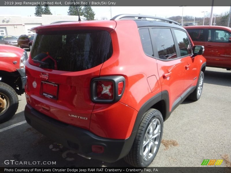 Colorado Red / Black/Ski Grey 2019 Jeep Renegade Limited 4x4