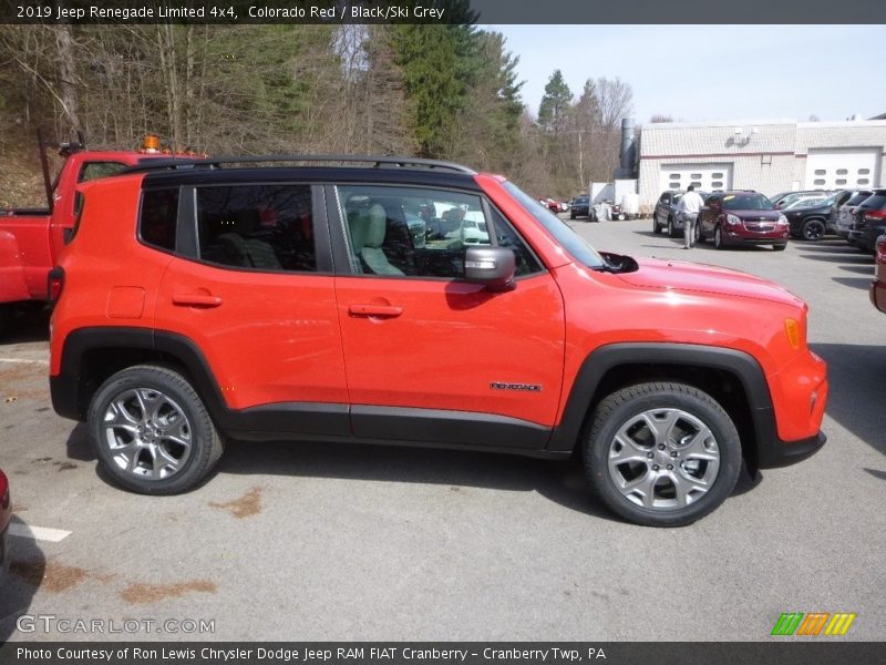 Colorado Red / Black/Ski Grey 2019 Jeep Renegade Limited 4x4