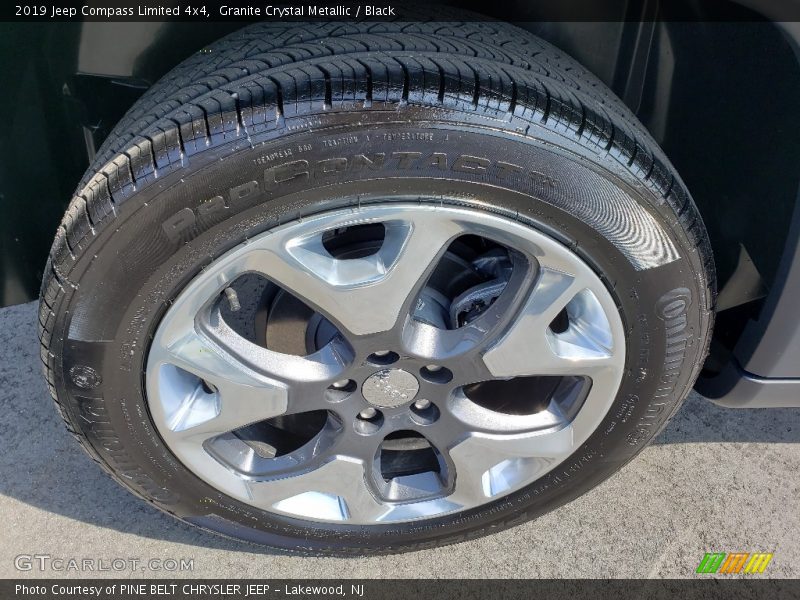 Granite Crystal Metallic / Black 2019 Jeep Compass Limited 4x4