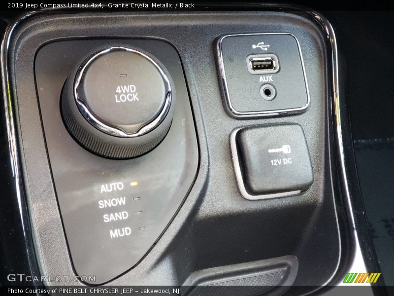 Granite Crystal Metallic / Black 2019 Jeep Compass Limited 4x4