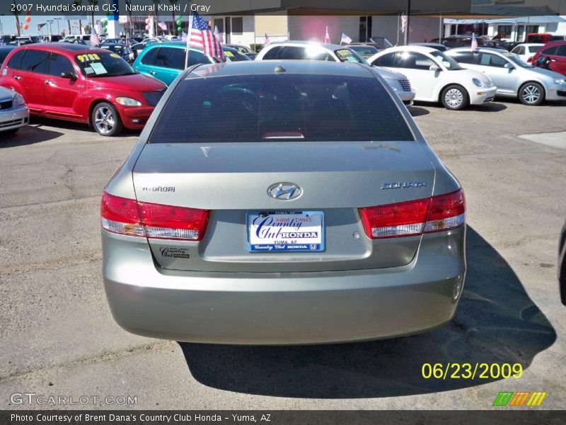 Natural Khaki / Gray 2007 Hyundai Sonata GLS