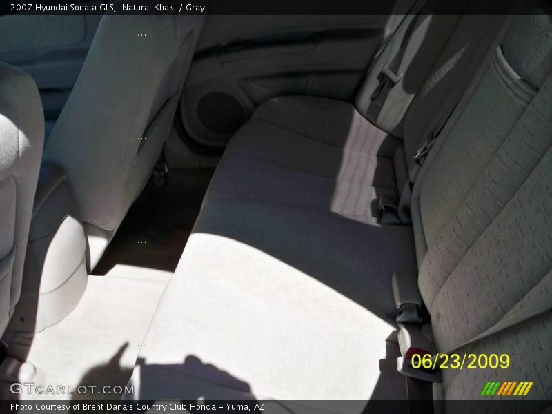 Natural Khaki / Gray 2007 Hyundai Sonata GLS
