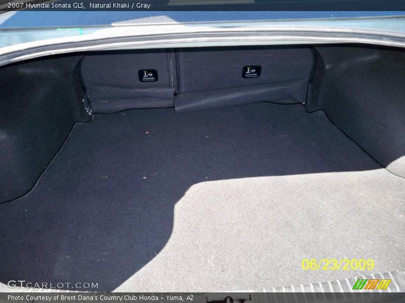 Natural Khaki / Gray 2007 Hyundai Sonata GLS