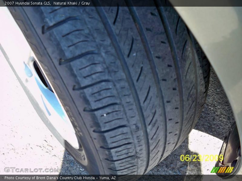 Natural Khaki / Gray 2007 Hyundai Sonata GLS