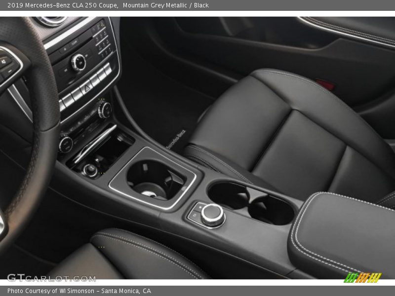 Mountain Grey Metallic / Black 2019 Mercedes-Benz CLA 250 Coupe