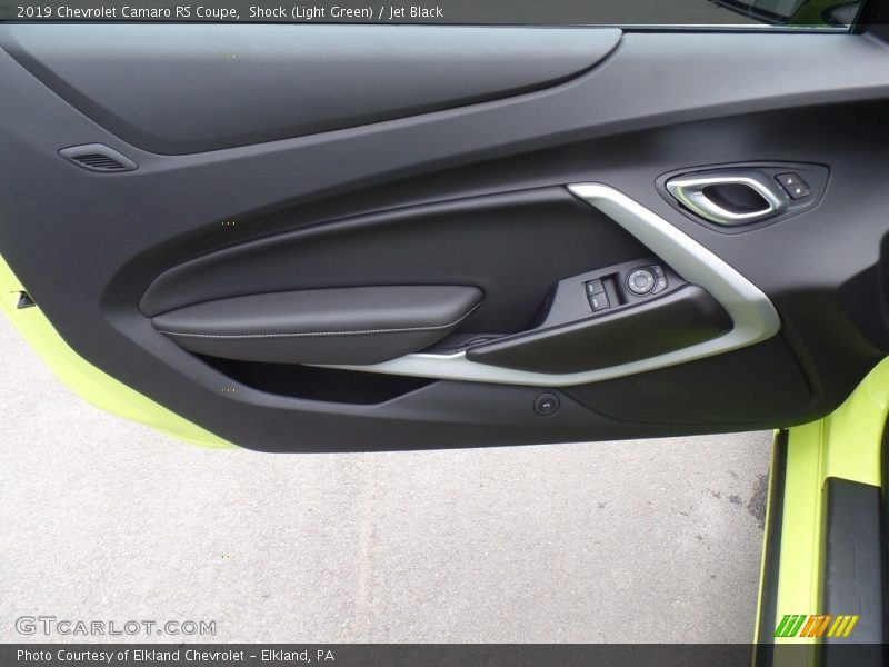 Door Panel of 2019 Camaro RS Coupe