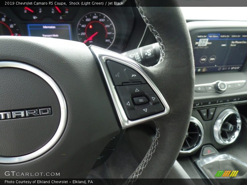 Controls of 2019 Camaro RS Coupe