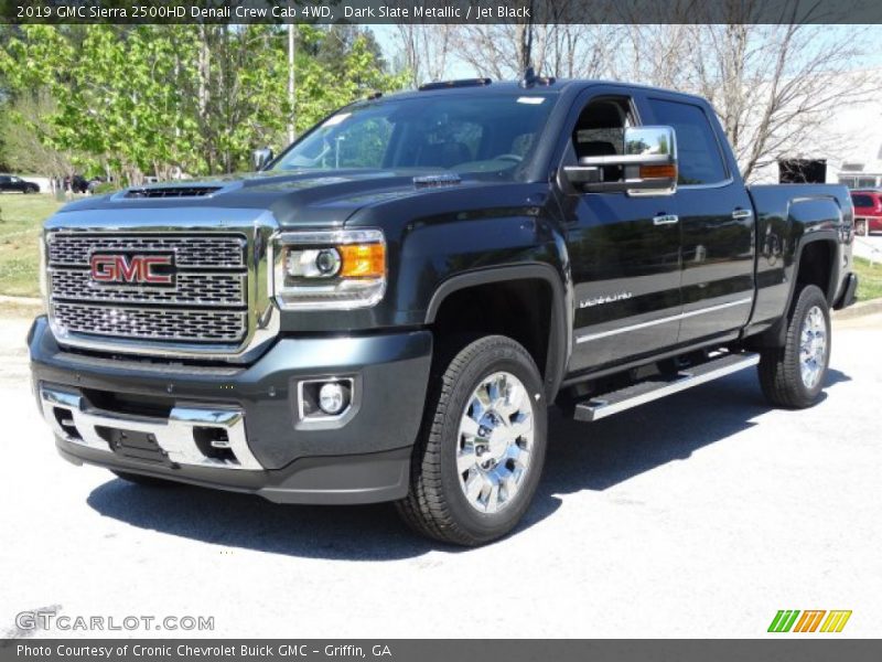 Dark Slate Metallic / Jet Black 2019 GMC Sierra 2500HD Denali Crew Cab 4WD