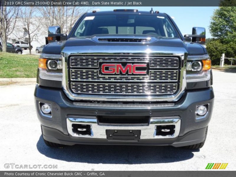 Dark Slate Metallic / Jet Black 2019 GMC Sierra 2500HD Denali Crew Cab 4WD