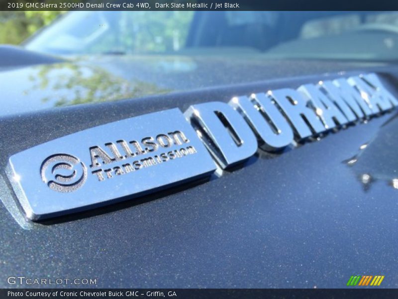 Dark Slate Metallic / Jet Black 2019 GMC Sierra 2500HD Denali Crew Cab 4WD
