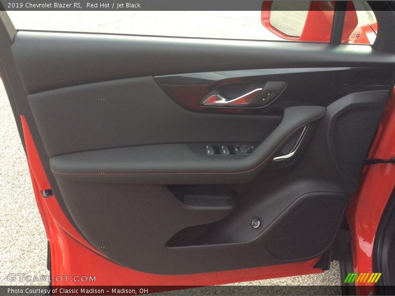 Red Hot / Jet Black 2019 Chevrolet Blazer RS