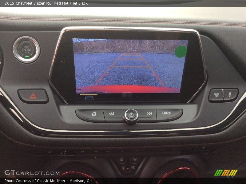 Red Hot / Jet Black 2019 Chevrolet Blazer RS