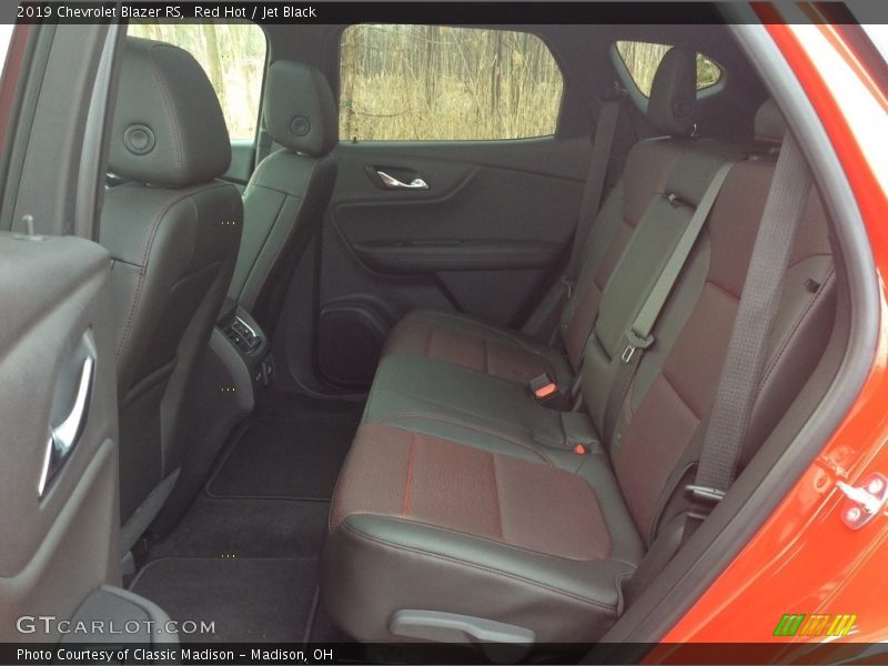 Rear Seat of 2019 Blazer RS