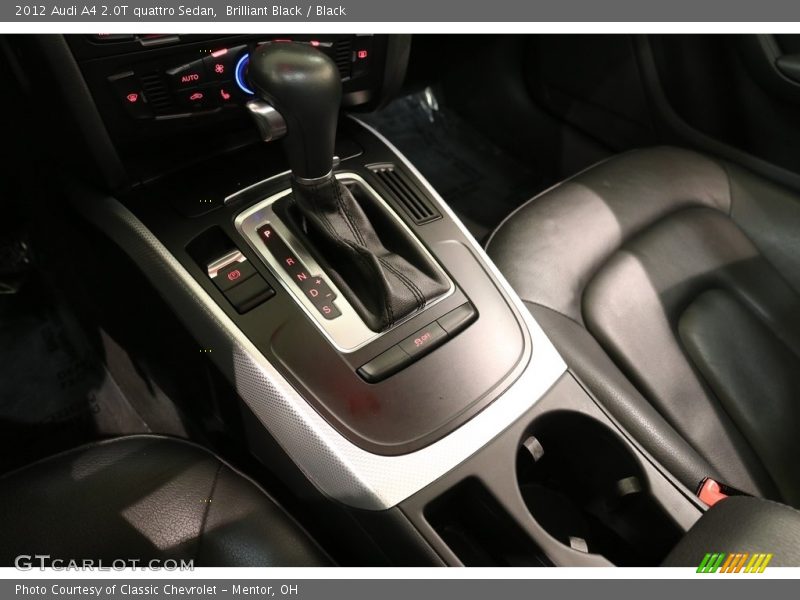 Brilliant Black / Black 2012 Audi A4 2.0T quattro Sedan