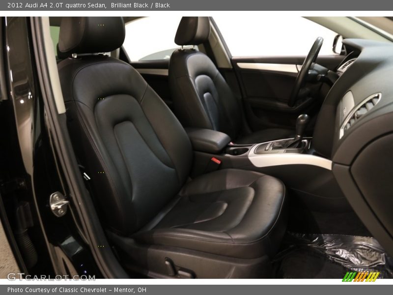 Brilliant Black / Black 2012 Audi A4 2.0T quattro Sedan