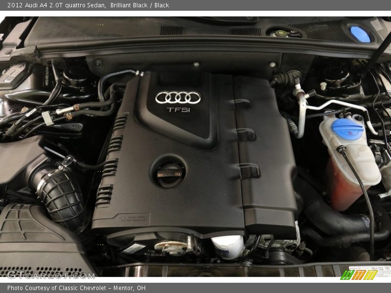Brilliant Black / Black 2012 Audi A4 2.0T quattro Sedan